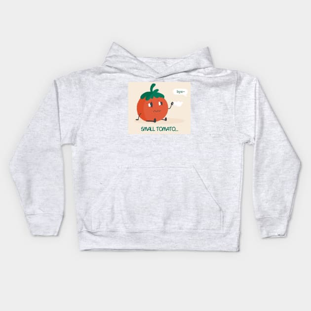 small tomato Kids Hoodie by alidahenzie